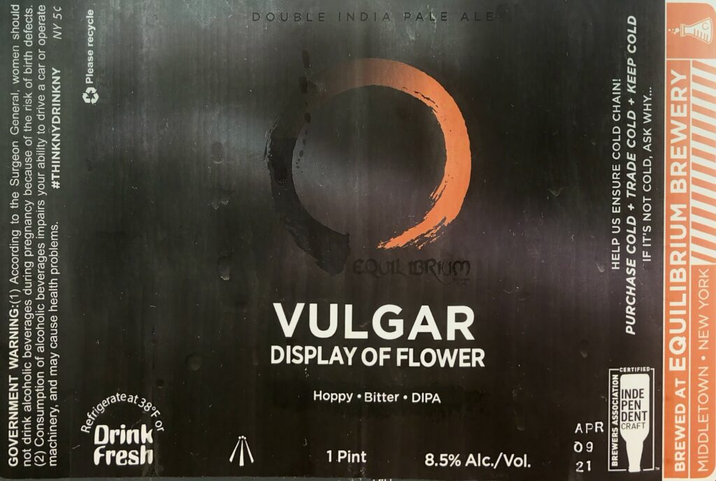 Vulgar Display of Flower