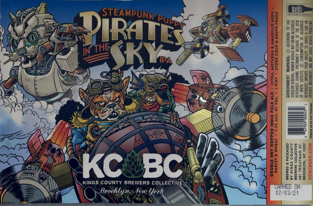 Steampunk Puppy Pirates In the Sky