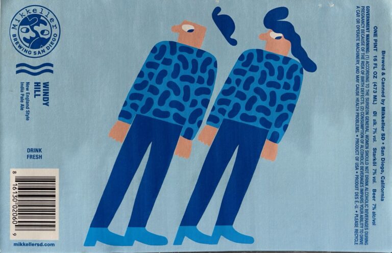 Windy Hill beer label from Mikkeller