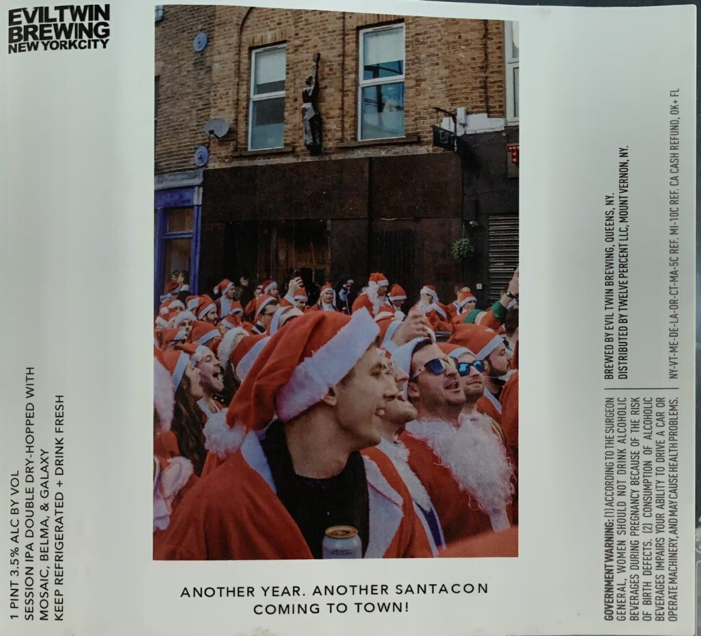 Another Year. Another Santacon Coming to Town!