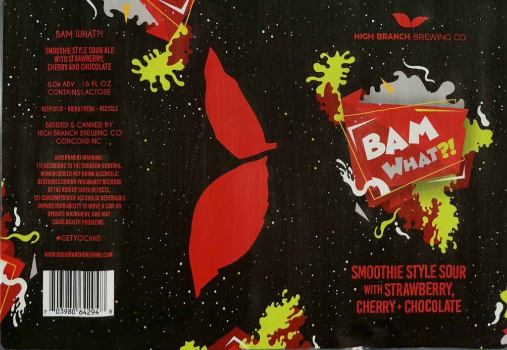 Bam What?! (w/ Strawberry, Cherry & Chocolate)
