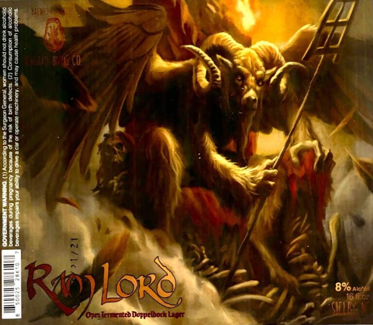 Ram Lord beer label from Newgrass