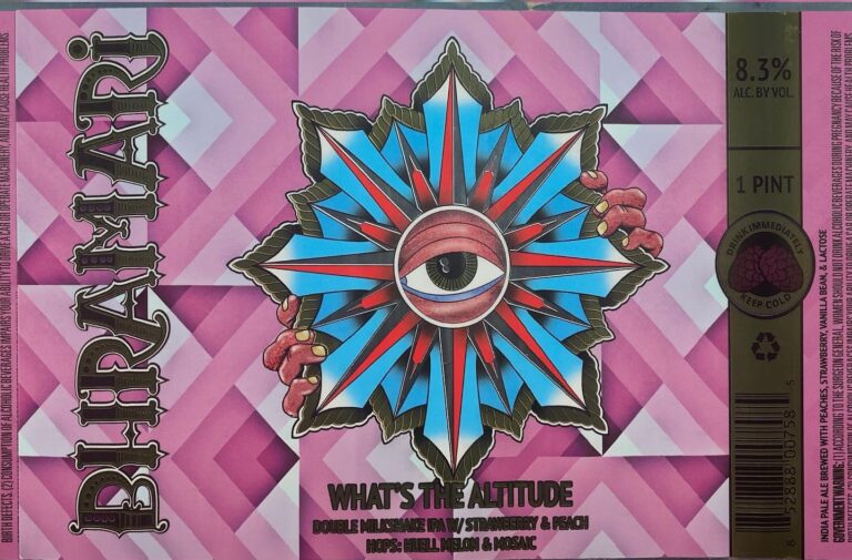 What’s The Altitude beer label from Bhramari