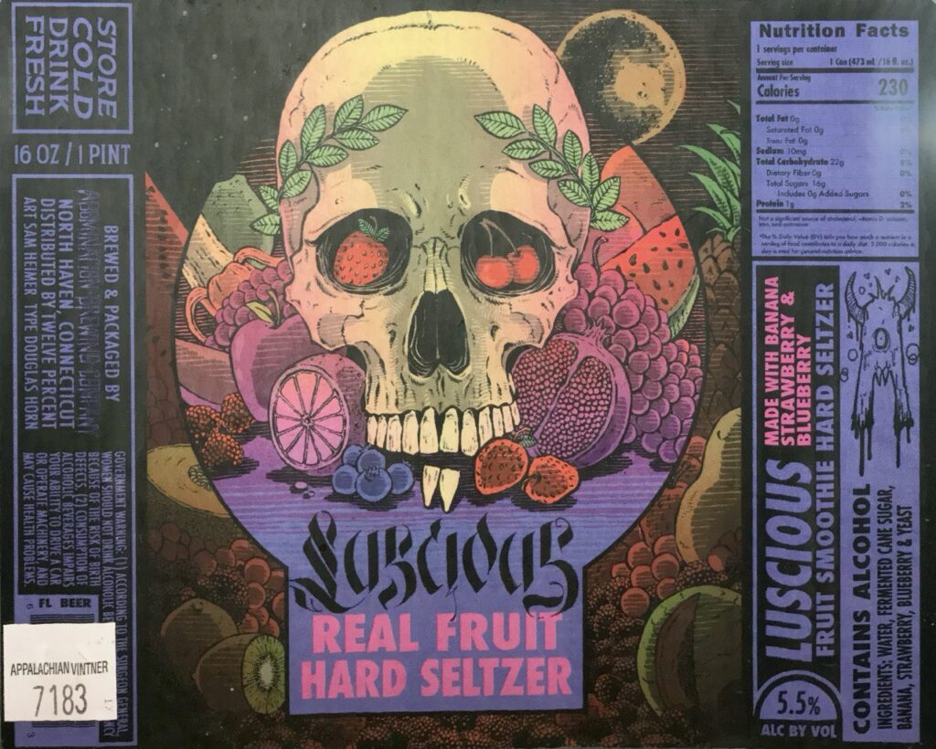 Luscious Real Fruit Hard Seltzer