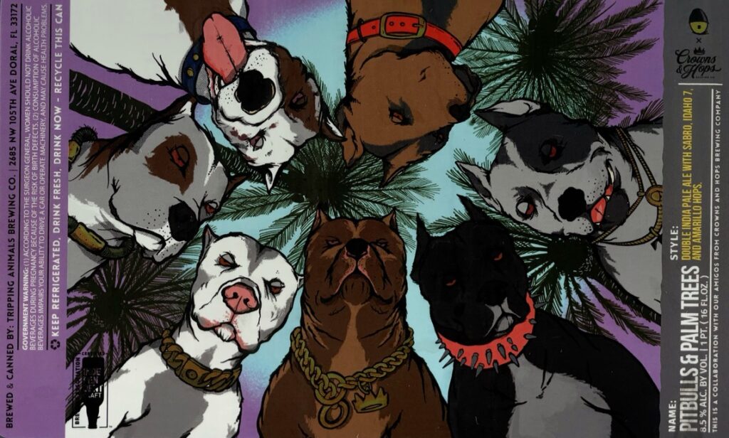 Pit-bulls And Palm Trees