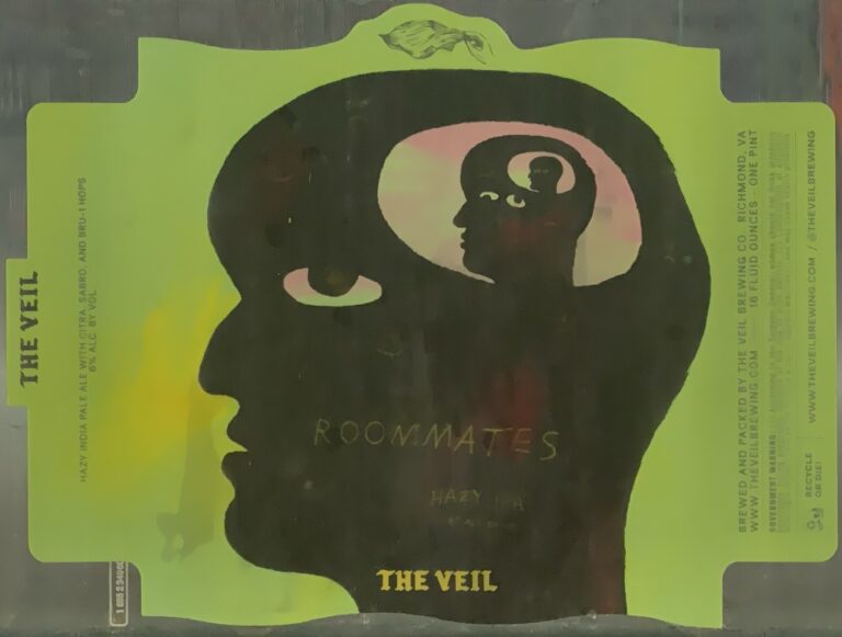 Roommates beer label from The Veil