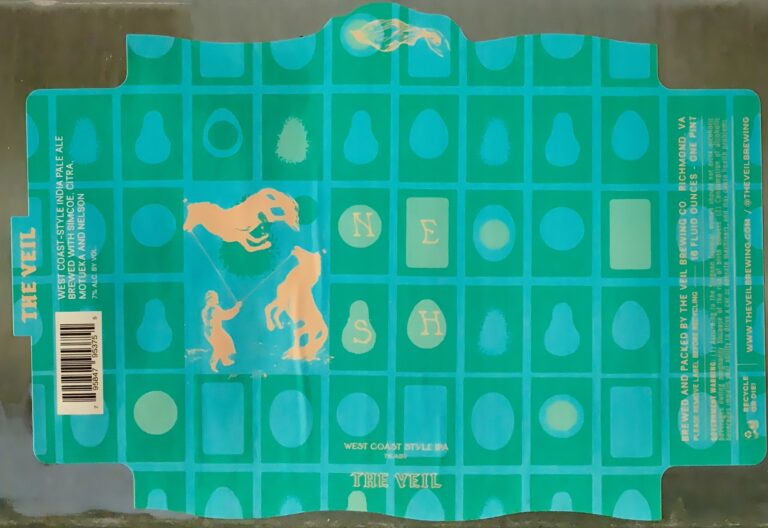 Nesh beer label from The Veil