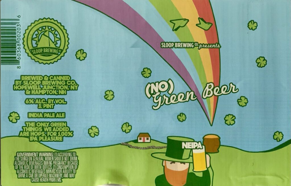 (No) Green Beer