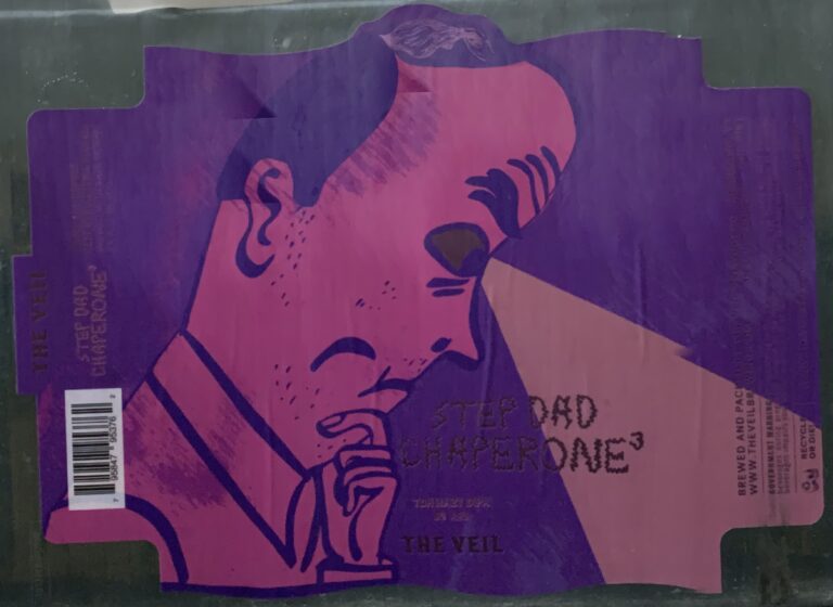 Step Dad Chaperone³ beer label from The Veil