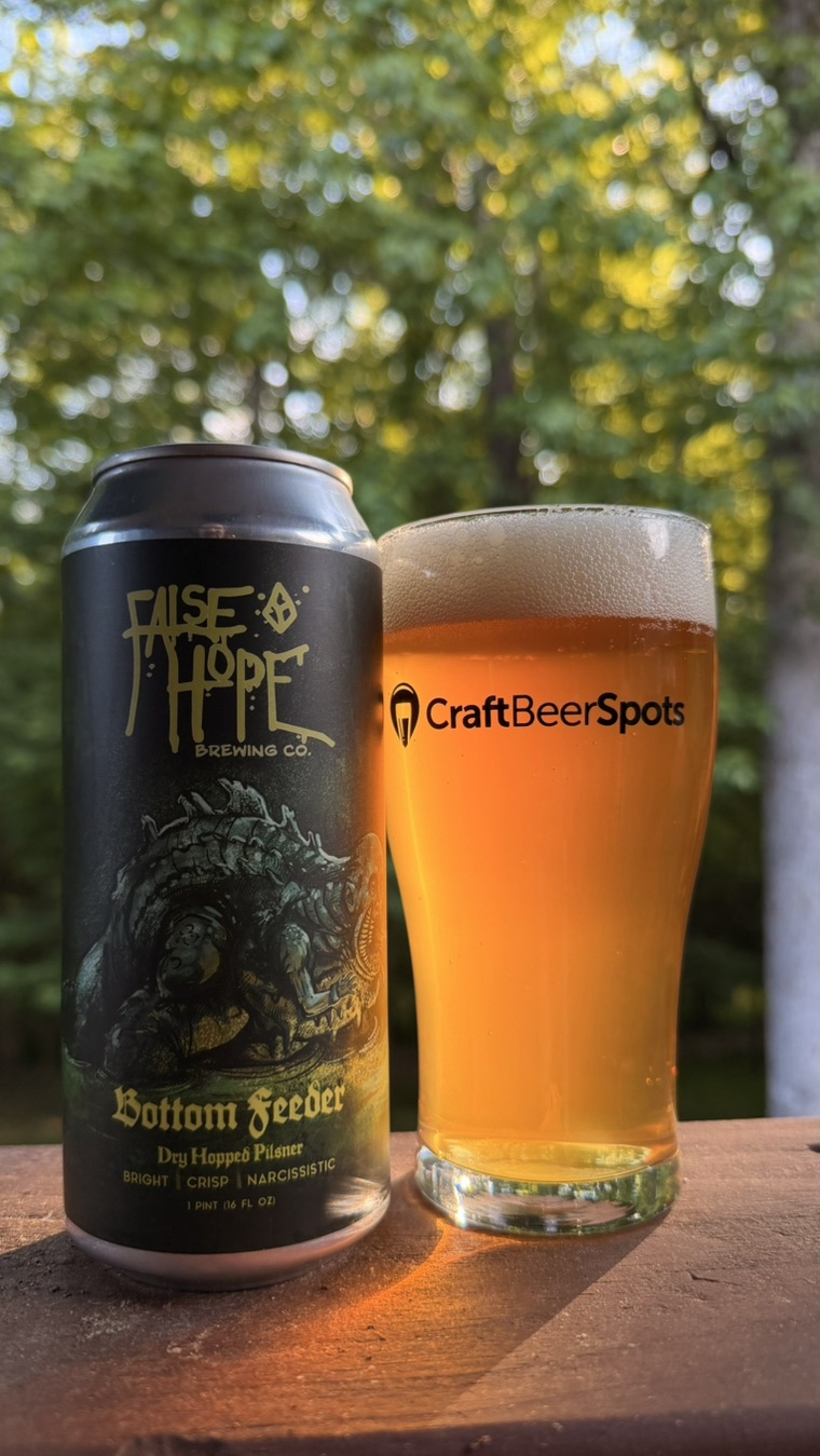 CraftBeerSpots Untappd check-in photo for Bottom Feeder