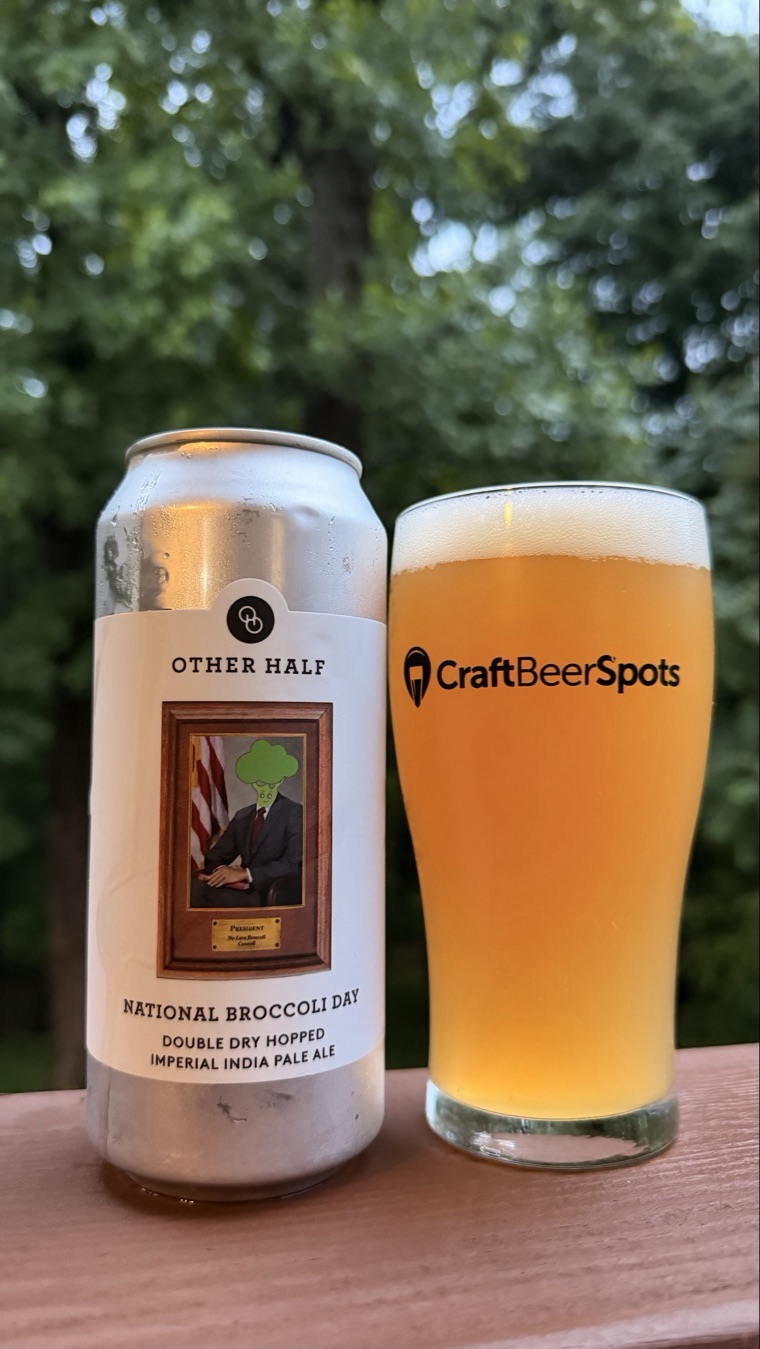 CraftBeerSpots Untappd check-in photo of Other Half National Broccoli Day can