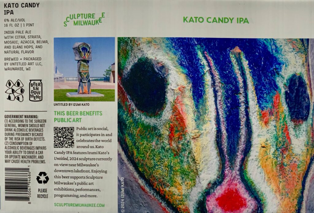 Untitled Art Kato Candy IPA label panorama