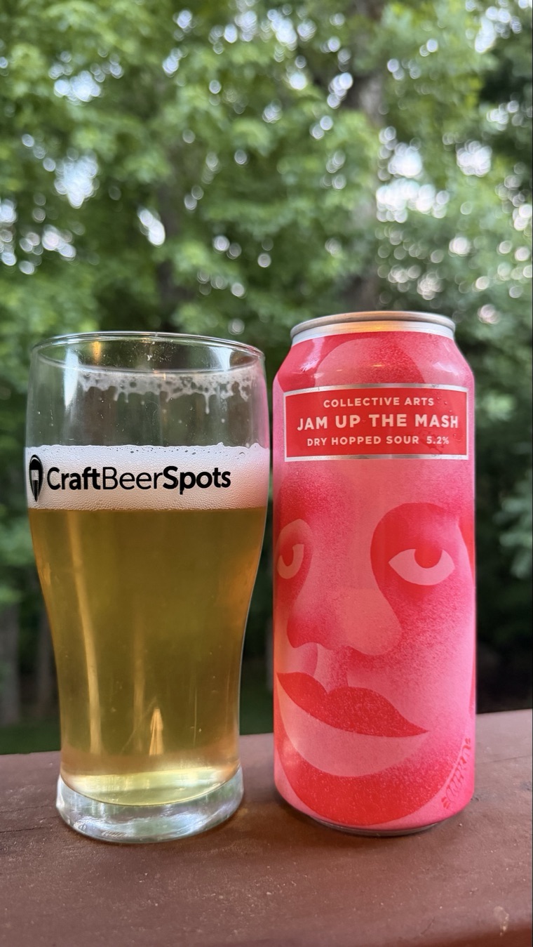 CraftBeerSpots check-in photo for Jam Up The Mash showing the full can