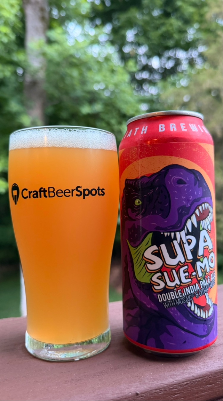 CraftBeerSpots check-in photo for Supa’ Sue-Mo showing the full can
