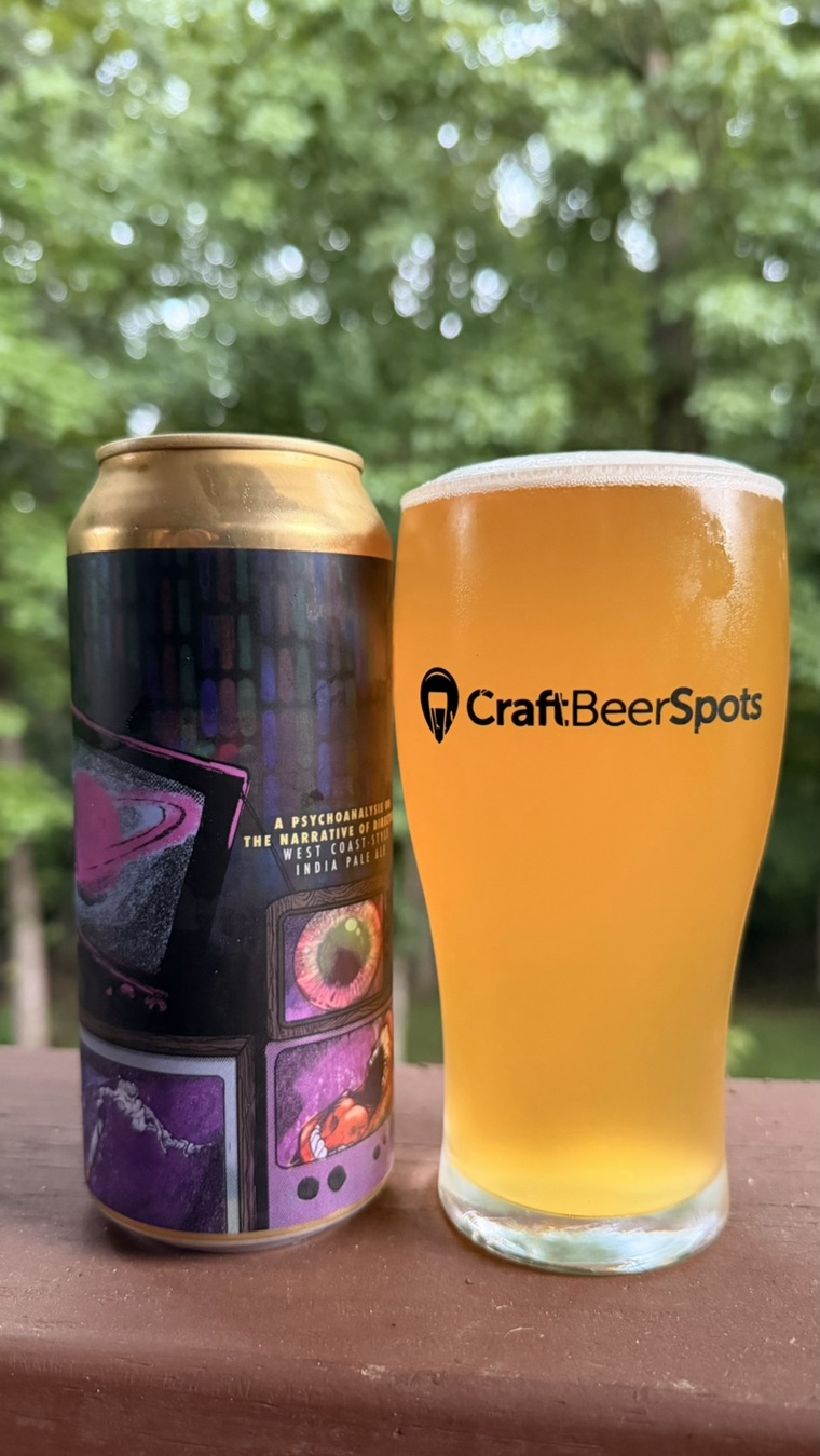 A Psychoanalysis On The Narrative of Direction can and beer photographed by CraftBeerSpots