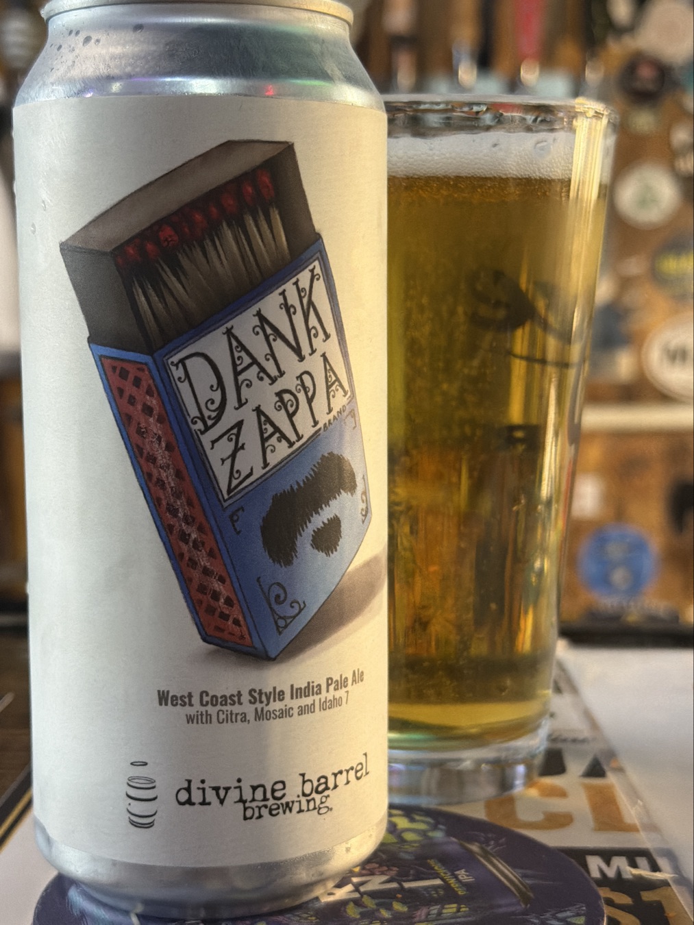 Dank Zappa can photographed by CraftBeerSpots