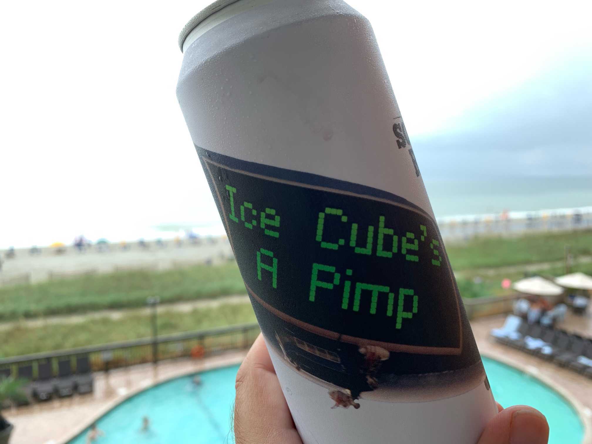 Ice Cube's A Pimp can photographed by CraftBeerSpots