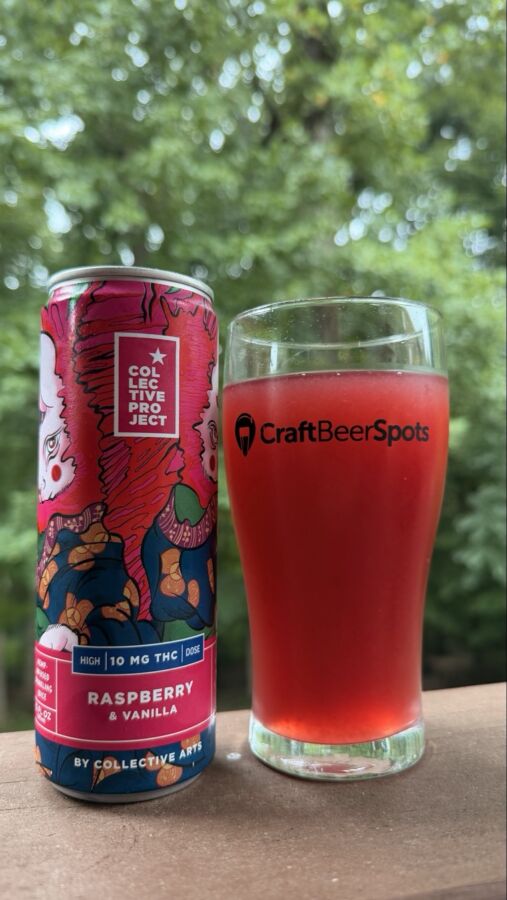 Can of Collective Project Raspberry Vanilla 10mg from Collective Project