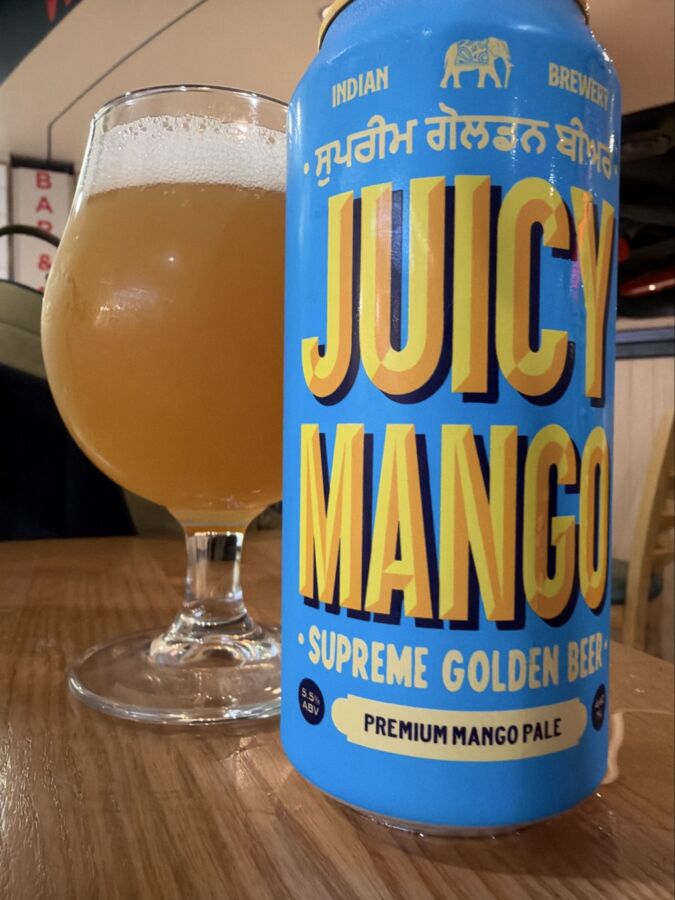 Can of Juicy Mango from The Indian Brewery