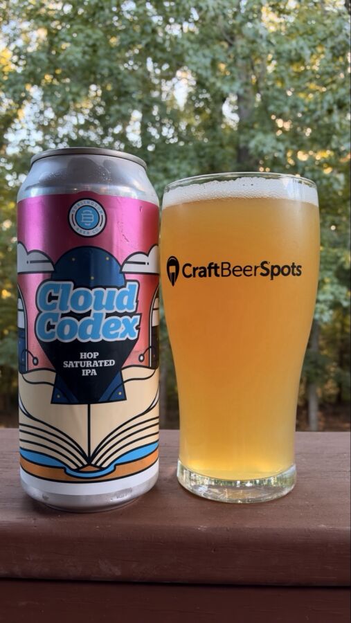 Can of Cloud Codex from Burlington Beer Co.