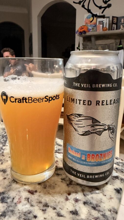 Can of Weekend At Broznies from The Veil Brewing Co.